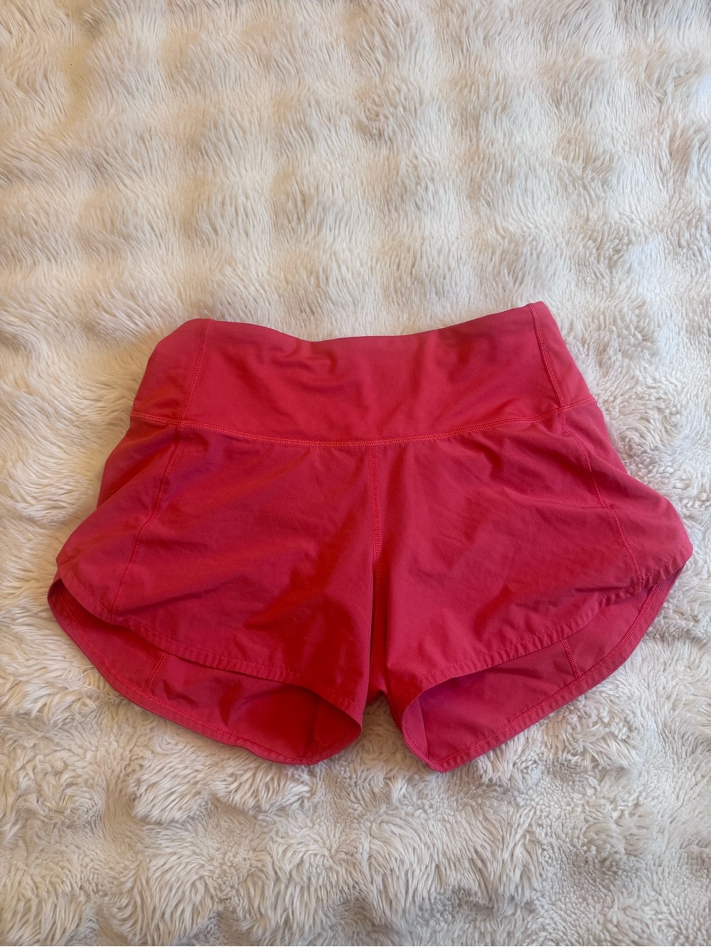 Rare Lululemon speed up shorts- Glaze Pink